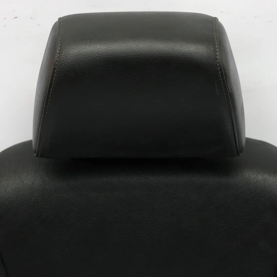 BMW E90 E91 LCI Asiento Delantero Derecho Calefaccionado Cuero Negro Dakota - SKU 7246800-4 - Número de pieza 7246800