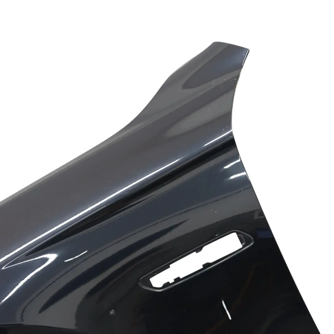  Panneau Latéral D'Aile Avant Gauche Pour BMW F10 F11 Carbonschwarz - 416 - SKU 7248659-CAR1 - Numéro de pièce 7248659