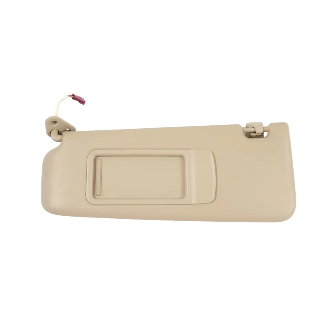 Visiera Parasole Con Specchietto Sinistro Crema Beige per BMW E92 con numero di parte 7252061 BMW E92 Visiera Parasole Con Specchietto Sinistro Crema Beige - SKU 7252061 - Numero di parte 7252061