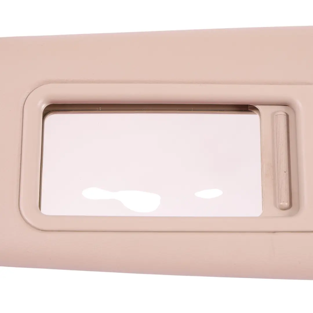 Visiera Parasole Con Specchietto Sinistro Crema Beige per BMW E92 con numero di parte 7252061 BMW E92 Visiera Parasole Con Specchietto Sinistro Crema Beige - SKU 7252061 - Numero di parte 7252061