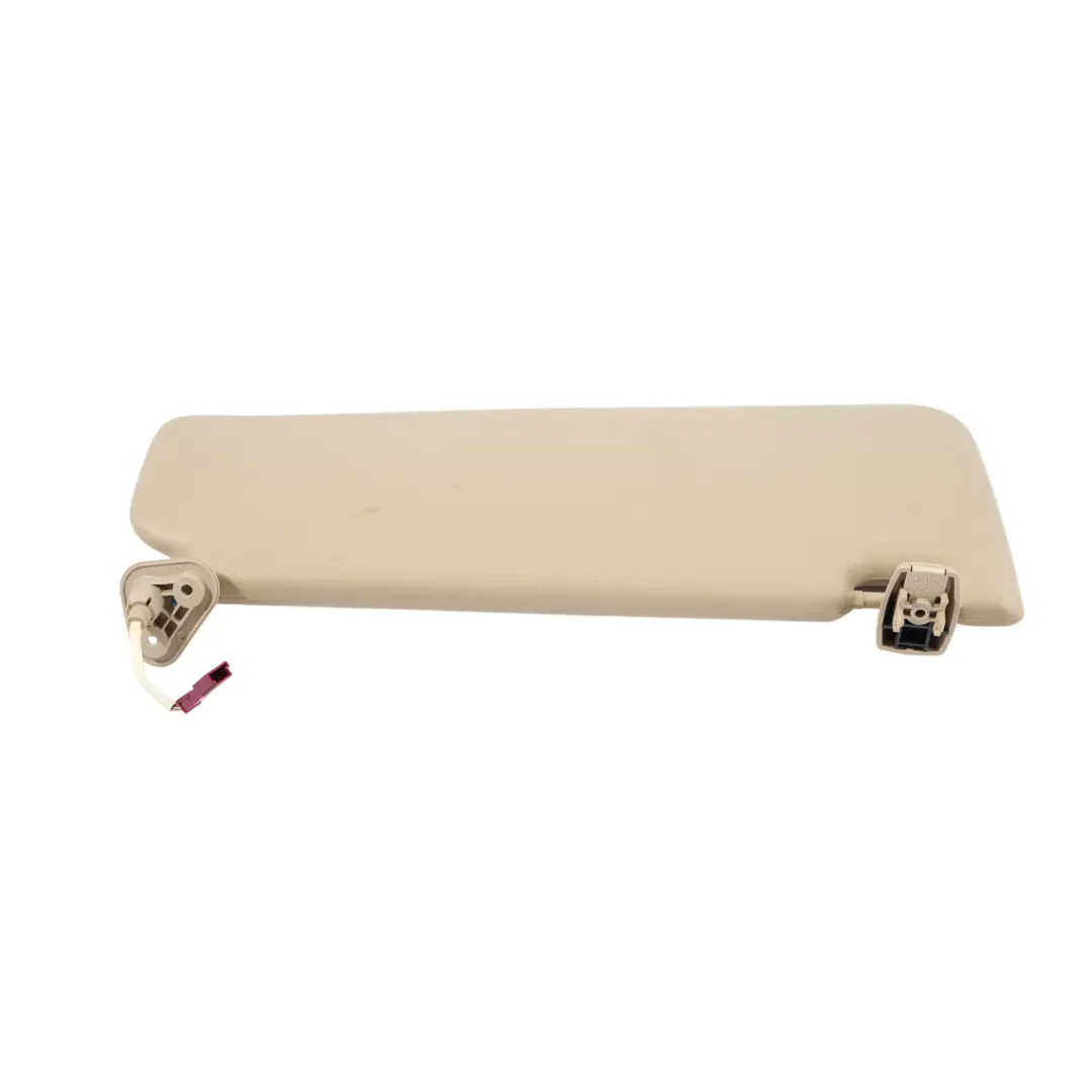 Sonnenblende Mit Spiegel Panel Links Creme Beige Trim für BMW E92 mit Teilenummer 7252061 BMW E92 Sonnenblende Mit Spiegel Panel Links Creme Beige Trim - SKU 7252061 - Teilenummer 7252061