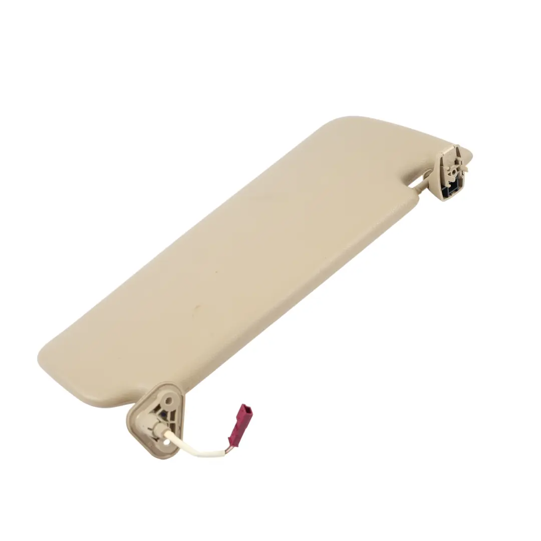 BMW E92 Visiera Parasole Con Specchietto Sinistro Crema Beige - SKU 7252061 - Numero di parte 7252061