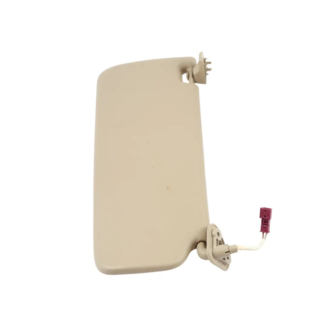 Sonnenblende Mit Spiegel Panel Links Creme Beige Trim für BMW E92 mit Teilenummer 7252061 BMW E92 Sonnenblende Mit Spiegel Panel Links Creme Beige Trim - SKU 7252061 - Teilenummer 7252061