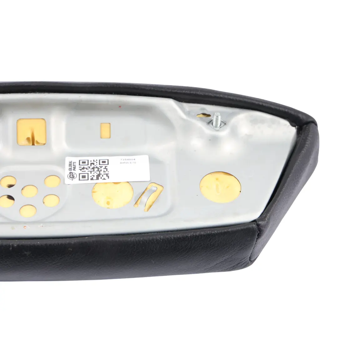 BMW E70 E70N E71 E72 Soporte Muslo Asiento Delantero Cuero Negro - SKU 7254804 - Número de pieza 7254804