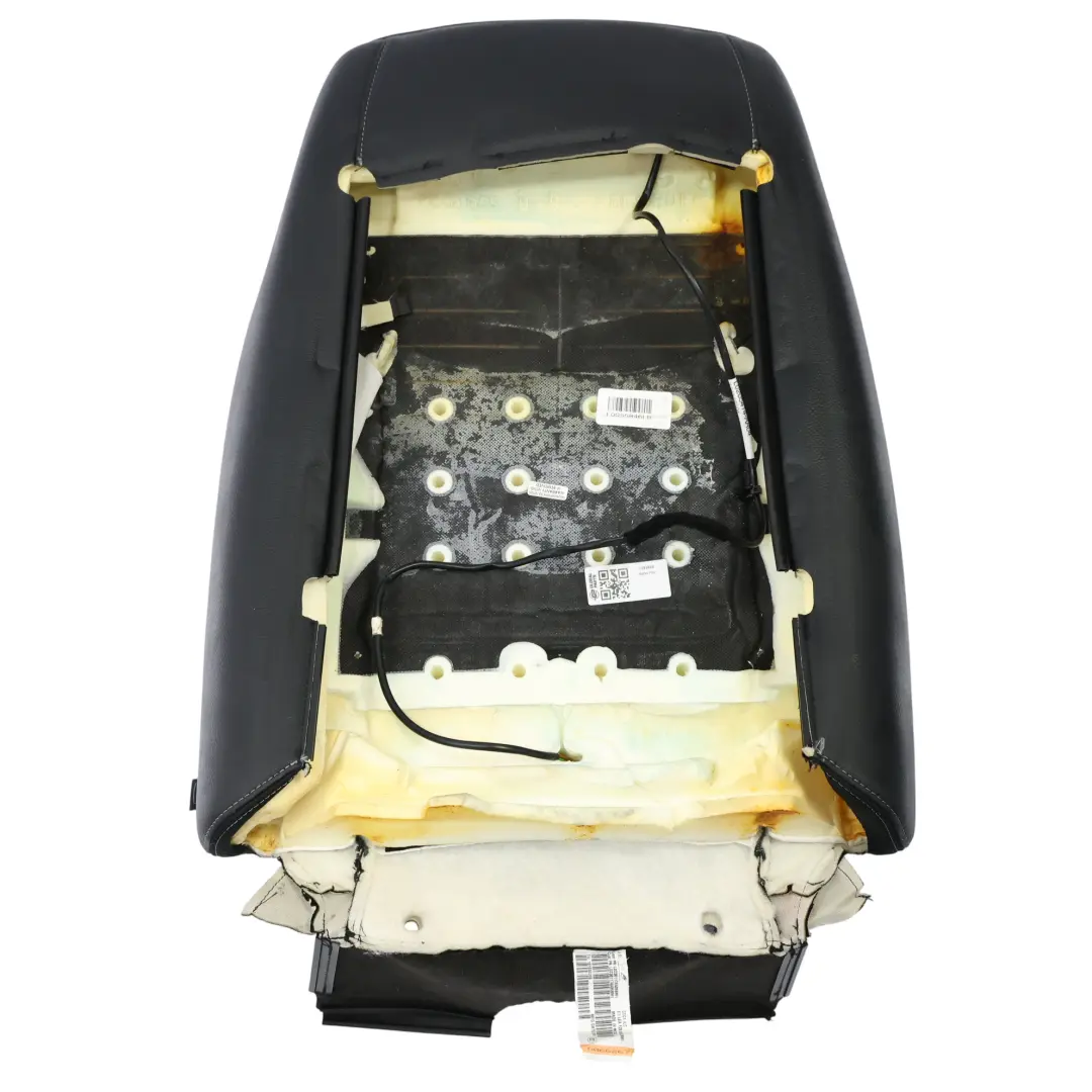 BMW X3 F25 Seat Backrest Front Left N/S Heated Leather Nevada Black - SKU 7255655 - Part number 7255655
