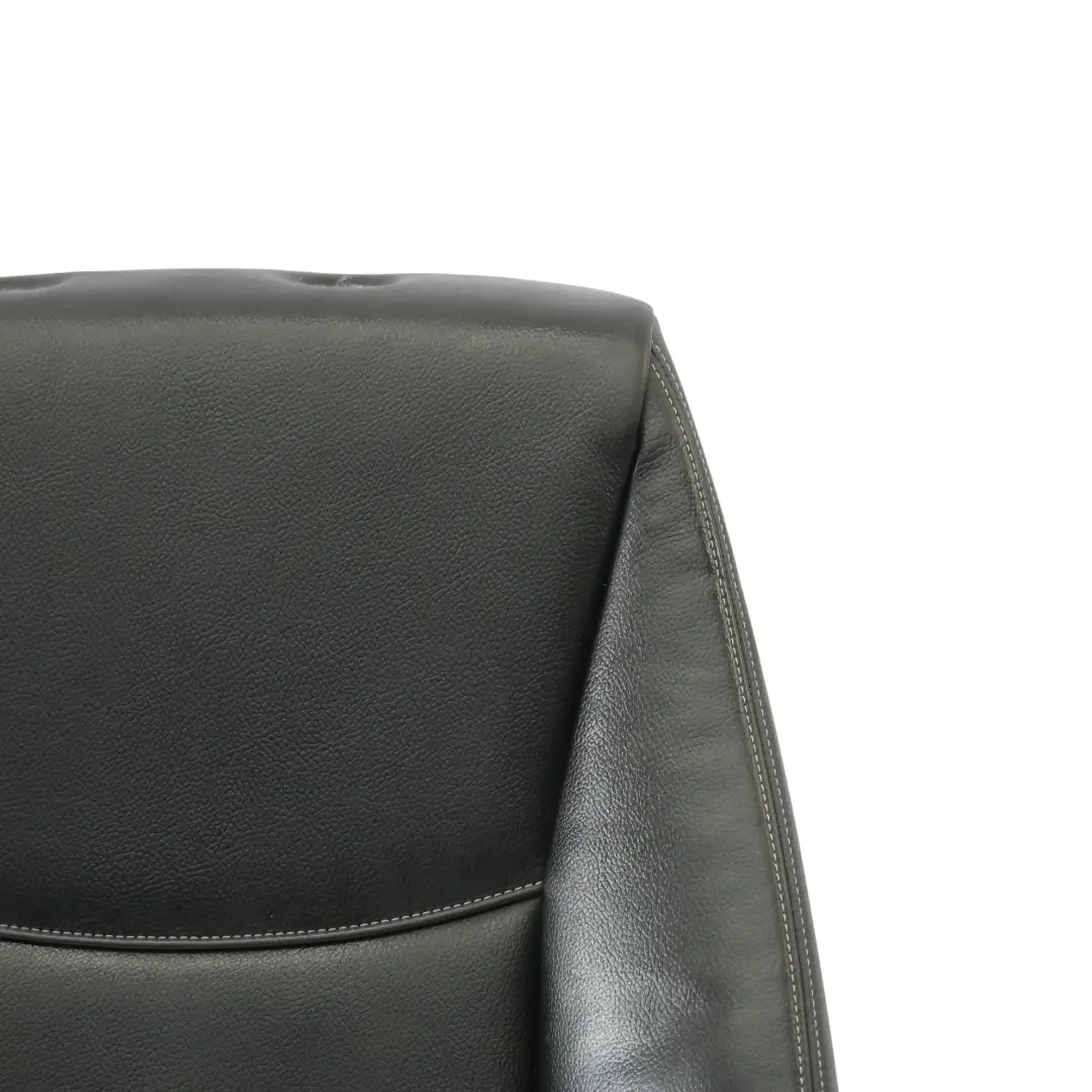 BMW X3 F25 Seat Backrest Front Right O/S Heated Leather Nevada Black - SKU 7255656-2 - Part number 7255656