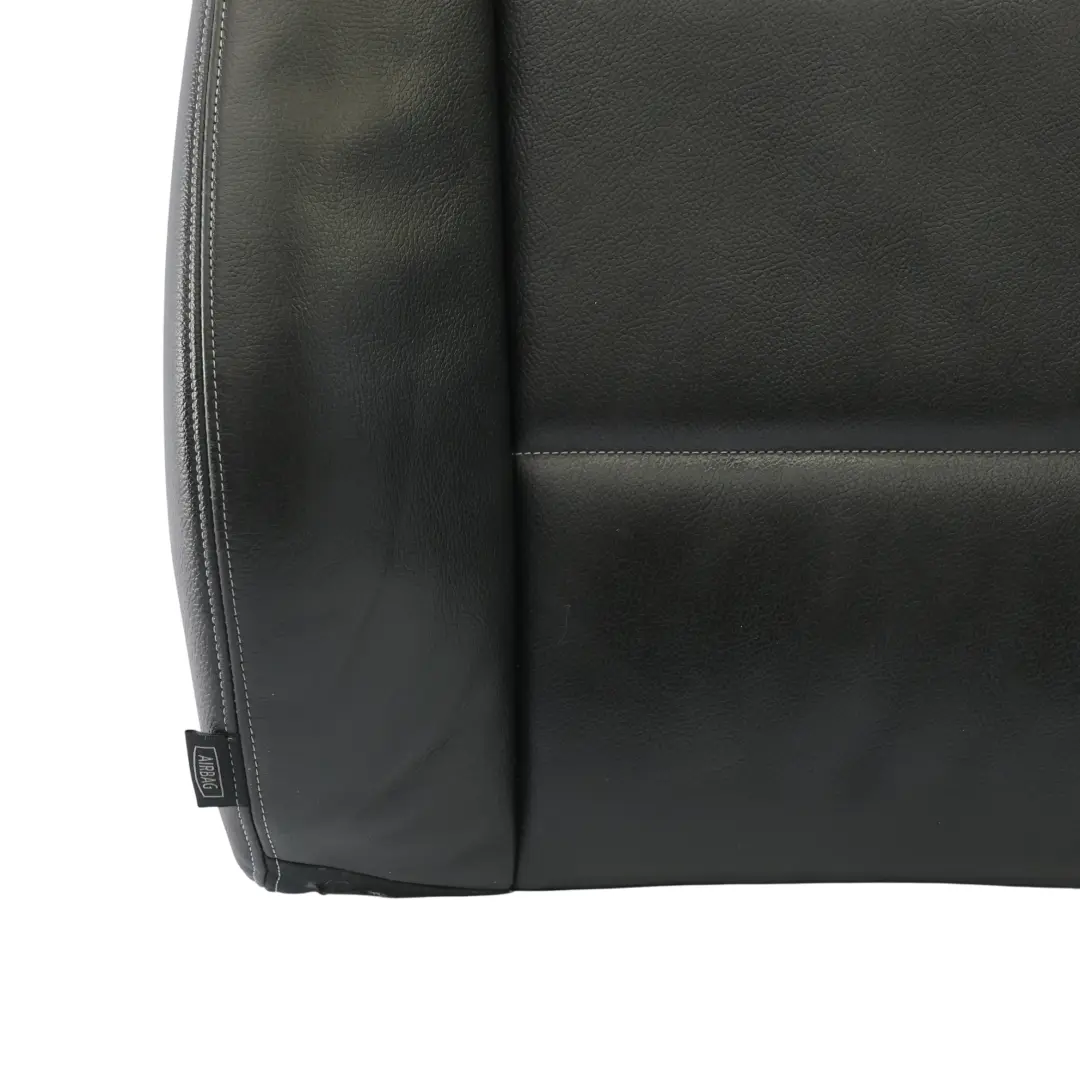BMW X3 F25 Seat Backrest Front Right O/S Heated Leather Nevada Black - SKU 7255656-2 - Part number 7255656