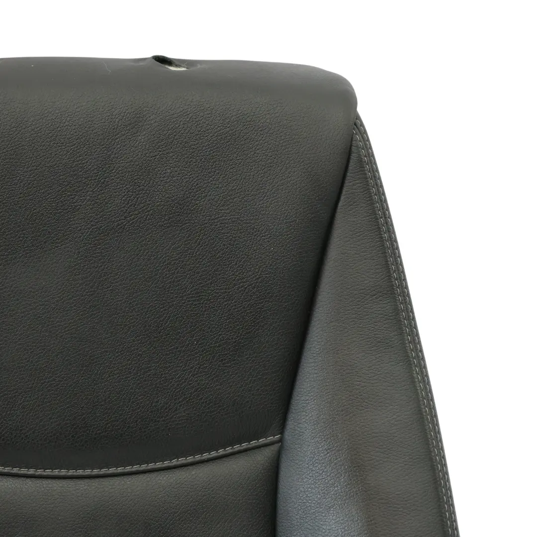 Backrest Front Right O/S Heated Leather Nevada Black to BMW X3 F25 Seat with Part number 7255656 BMW X3 F25 Seat Backrest Front Right O/S Heated Leather Nevada Black - SKU 7255656-3 - Part number 7255656