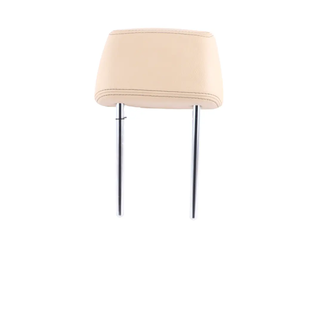 BMW F25 Rear Headrest Head Rest Left Right N/O/S Leather Beige - SKU 7256528 - Part number 7256528