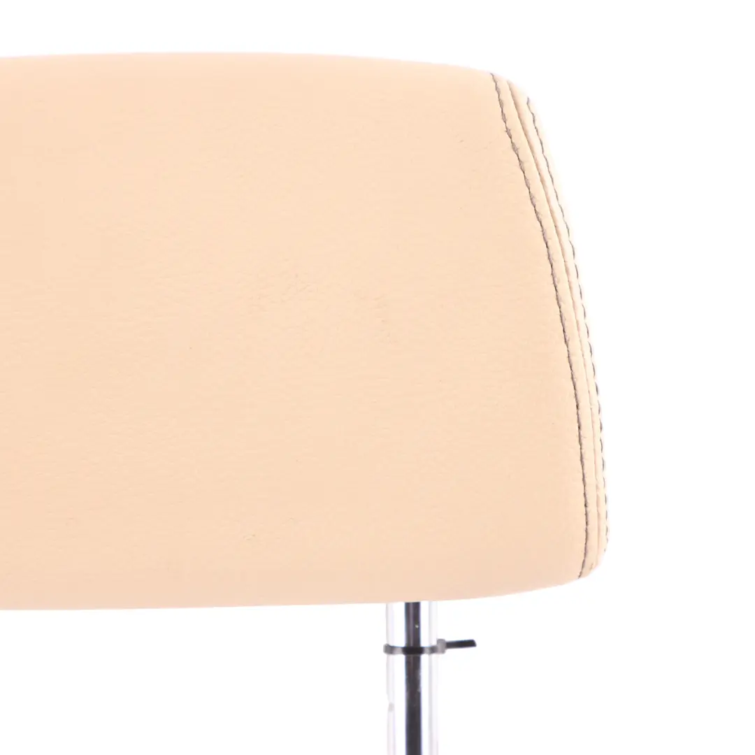 Poggiatesta Posteriore Sinistra Destra Pelle Beige per BMW F25 con numero di parte 7256528 BMW F25 Poggiatesta Posteriore Sinistra Destra Pelle Beige - SKU 7256528 - Numero di parte 7256528