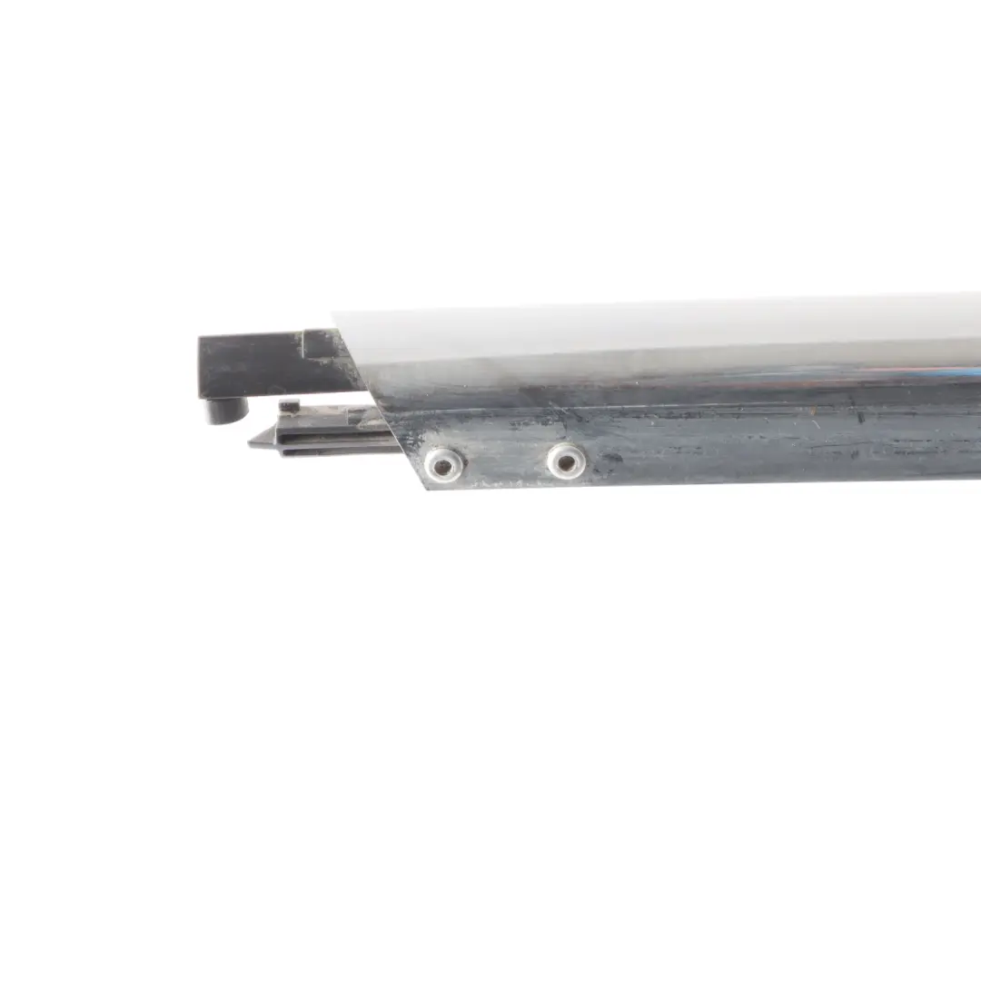 Side Fixed Window Moulding Strip Frame Rear Left N/S Luxury Line Chrome to BMW F31 with Part number 7258343 BMW F31 Side Fixed Window Moulding Strip Frame Rear Left N/S Luxury Line Chrome - SKU 7258343 - Part number 7258343