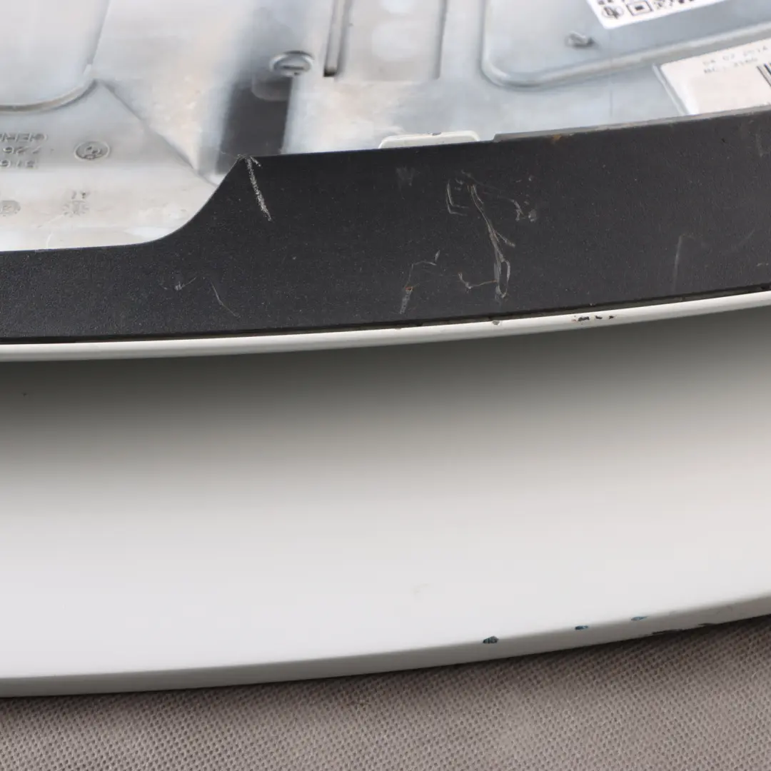 Rear Spoiler Trim BMW F31 Boot Trunk Lid Tailgate Alpinweiss 3 - 300 - SKU 7263168-AW1 - Part number 7263168