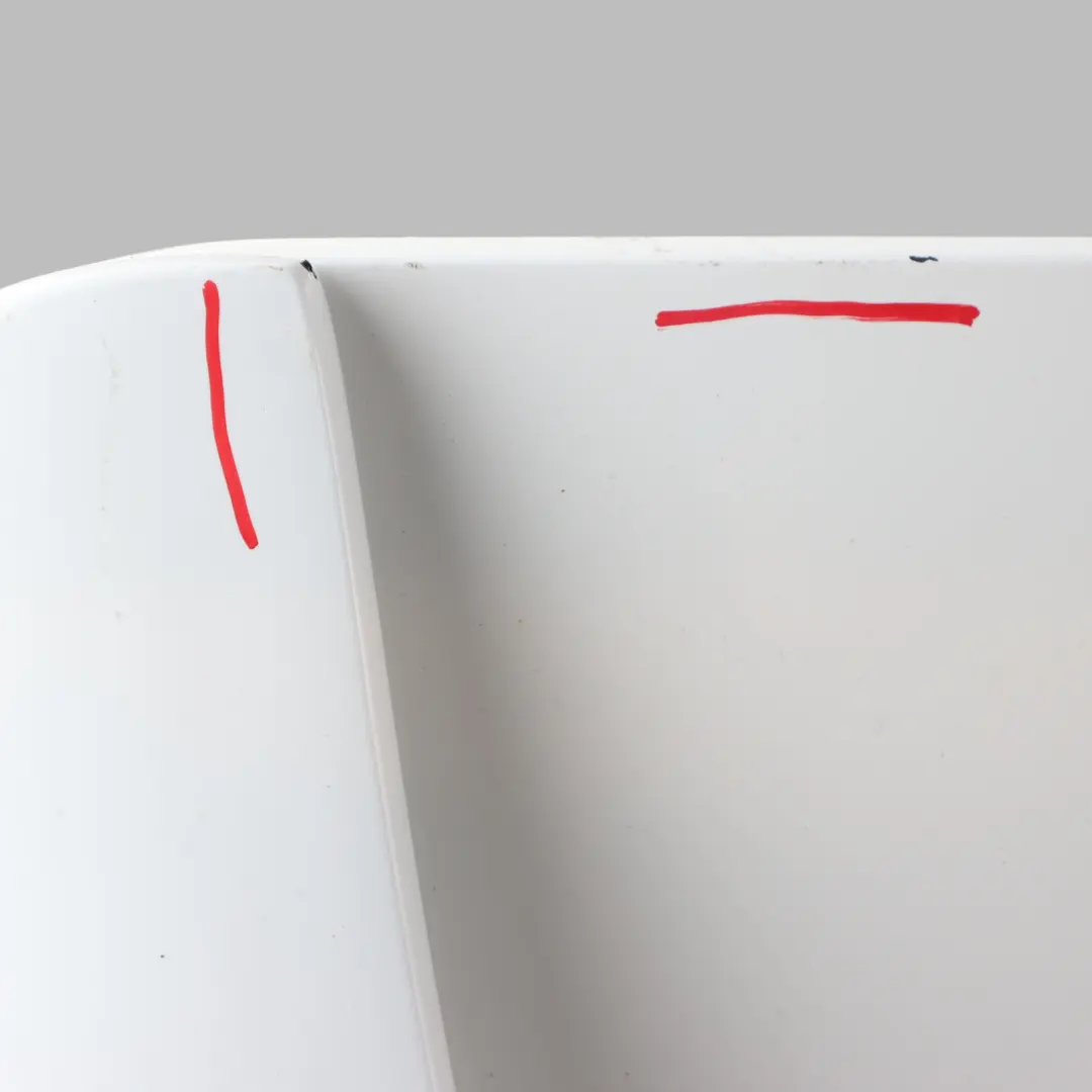 Rear Spoiler Trim BMW F31 Boot Trunk Lid Tailgate Alpinweiss 3 - 300 - SKU 7263168-AW1 - Part number 7263168