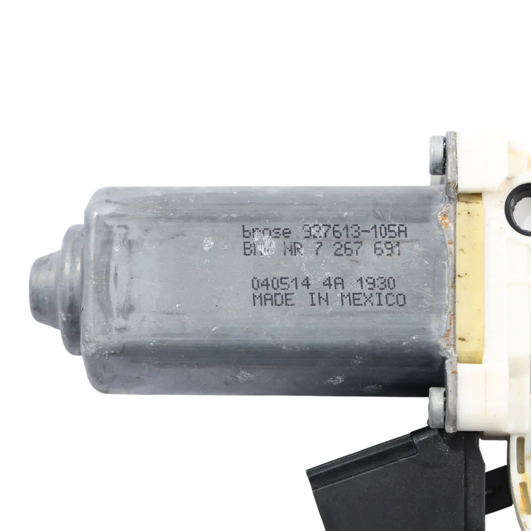 Front Rear Window Lifter Motor Unit Left N/S to BMW E71 with Part number 7267691 BMW E71 Front Rear Window Lifter Motor Unit Left N/S - SKU 7267691 - Part number 7267691