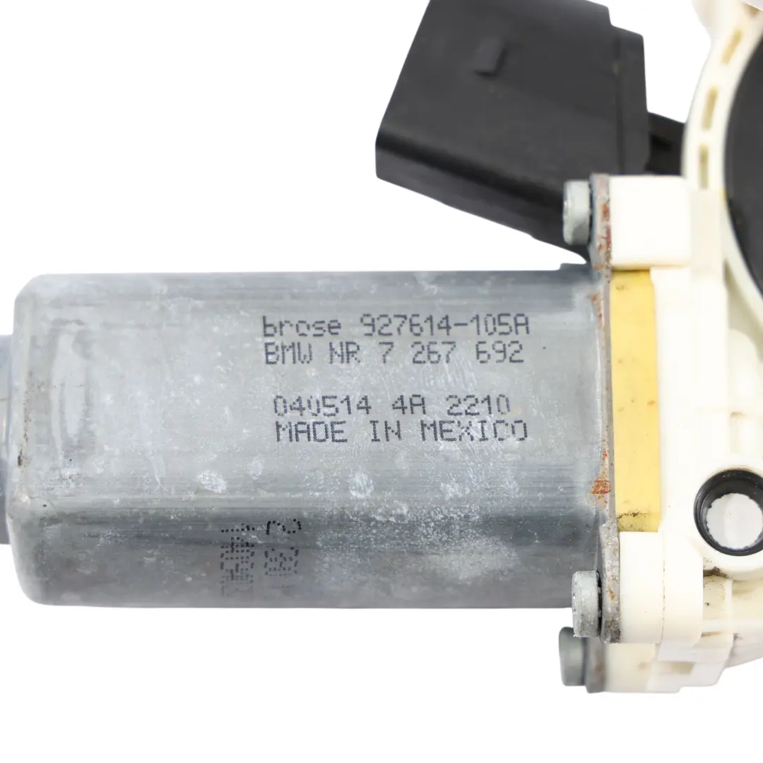 Front Rear Window Lifter Motor Unit Right O/S to BMW E71 with Part number 7267692 BMW E71 Front Rear Window Lifter Motor Unit Right O/S - SKU 7267692 - Part number 7267692