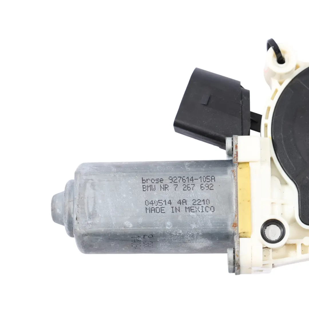 Front Rear Window Lifter Motor Unit Right O/S to BMW E71 with Part number 7267692 BMW E71 Front Rear Window Lifter Motor Unit Right O/S - SKU 7267692 - Part number 7267692