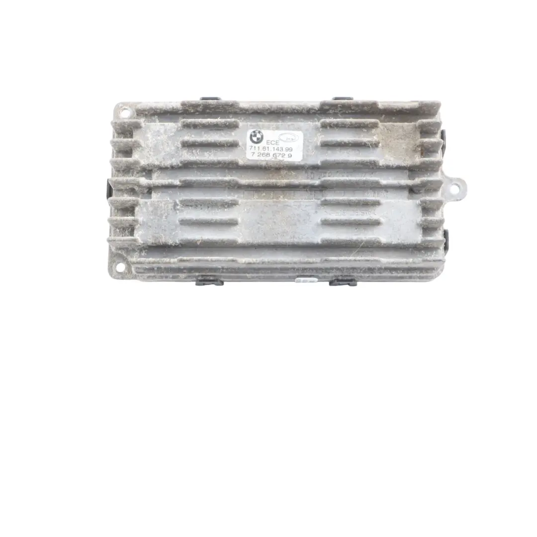 BMW F12 Front Lamp Headlight Main Control Module Unit ECU - SKU 7268672 - Part number 7268672