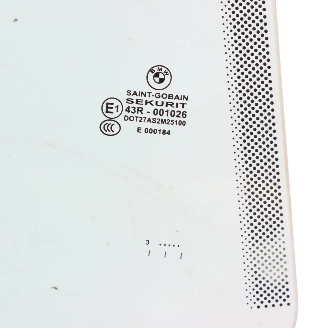 BMW F06 Vetro Laterale Porta Posteriore Destra AS2 - SKU 7275402 - Numero di parte 7275402