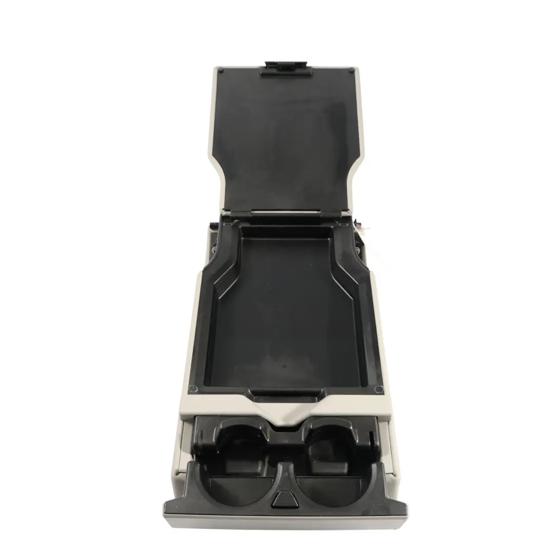 BMW F10 F11 Bracciolo Sedile Posteriore Centro Rivestimento Grigio Pelle - SKU 7278002 - Numero di parte 7278002