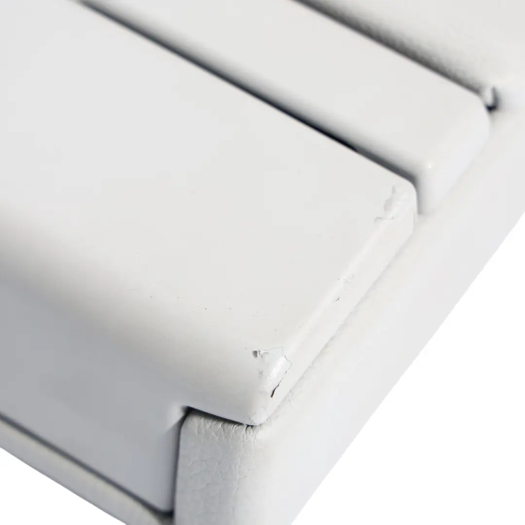 BMW F10 F11 Armrest Rear Seat Centre Storage Trim Cover Grey Leather - SKU 7278002 - Part number 7278002