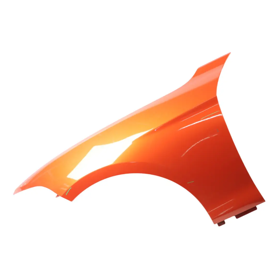Side Panel BMW F20 F21 Wing Fender Front Left N/S Valencia Orange Metallic - B44 to with Part number 7284645 Side Panel BMW F20 F21 Wing Fender Front Left N/S Valencia Orange Metallic - B44 - SKU 7284645-ORG - Part number 7284645