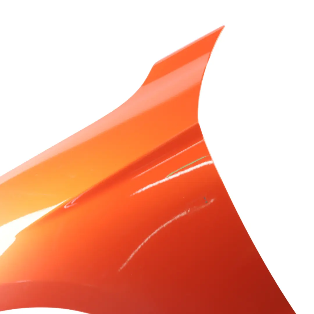 Side Panel BMW F20 F21 Wing Fender Front Left N/S Valencia Orange Metallic - B44 to with Part number 7284645 Side Panel BMW F20 F21 Wing Fender Front Left N/S Valencia Orange Metallic - B44 - SKU 7284645-ORG - Part number 7284645