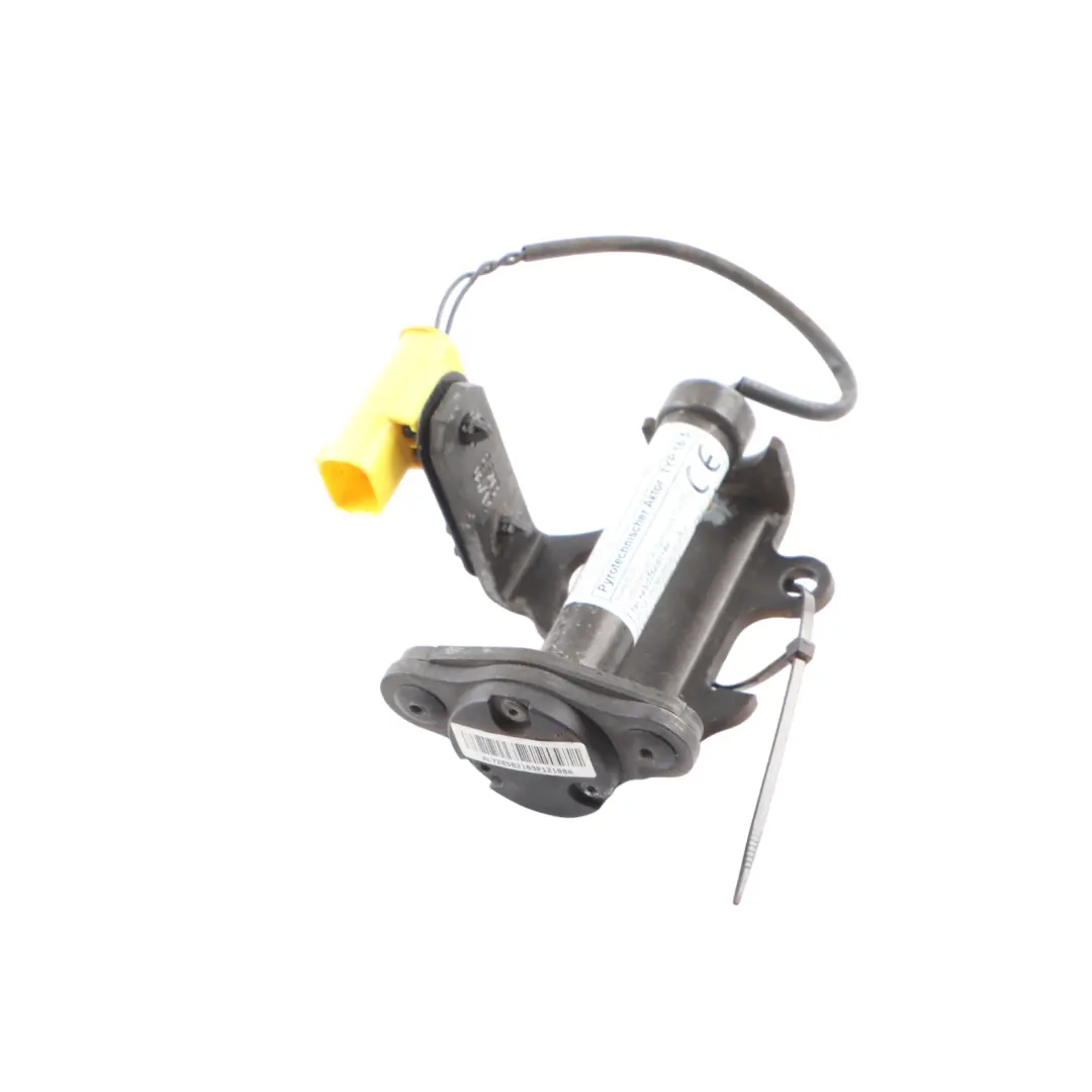 Attuatore Cerniera Cofano Protezione Pedoni Sinistro per BMW Z4 E89 con numero di parte 7285821 BMW Z4 E89 Attuatore Cerniera Cofano Protezione Pedoni Sinistro - SKU 7285821 - Numero di parte 7285821