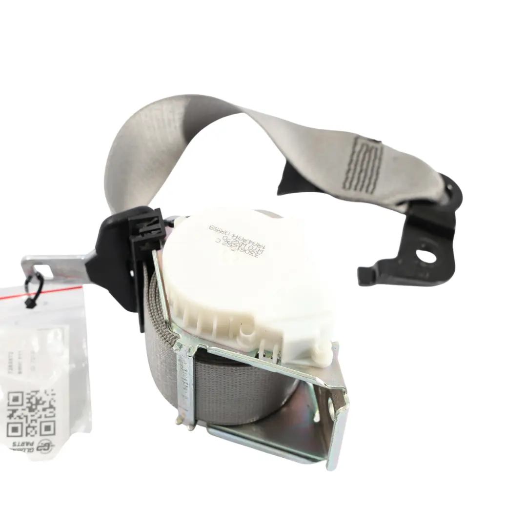 BMW F11 Touring Seat Belt Upper Rear Right O/S Everest Grey - SKU 7285872 - Part number 7285872