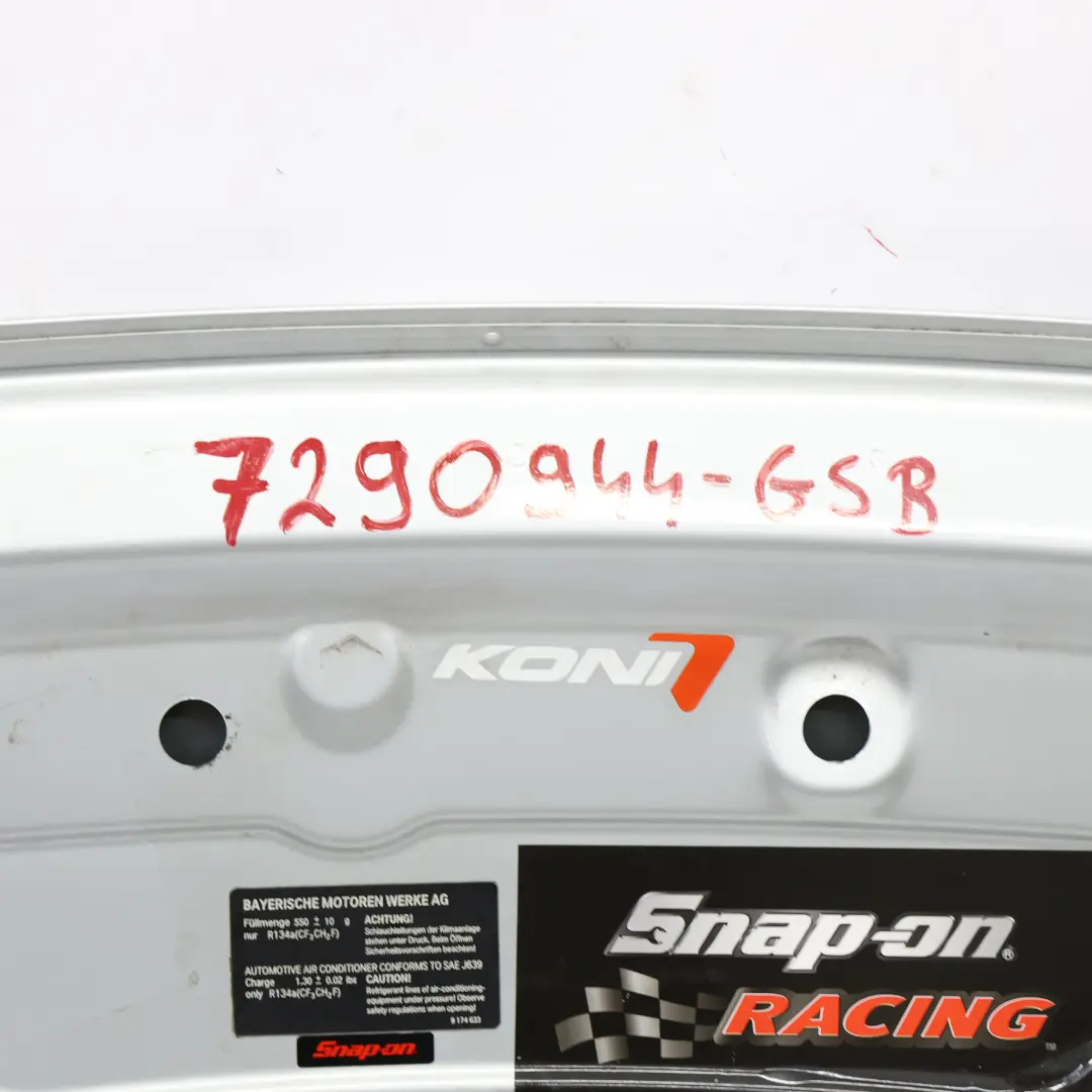 BMW F30 F32 Maska Pokrywa Silnika Glacier Silver Srebrny Metalik - A83 - SKU 7290944-GSB - Numer Części 7290944
