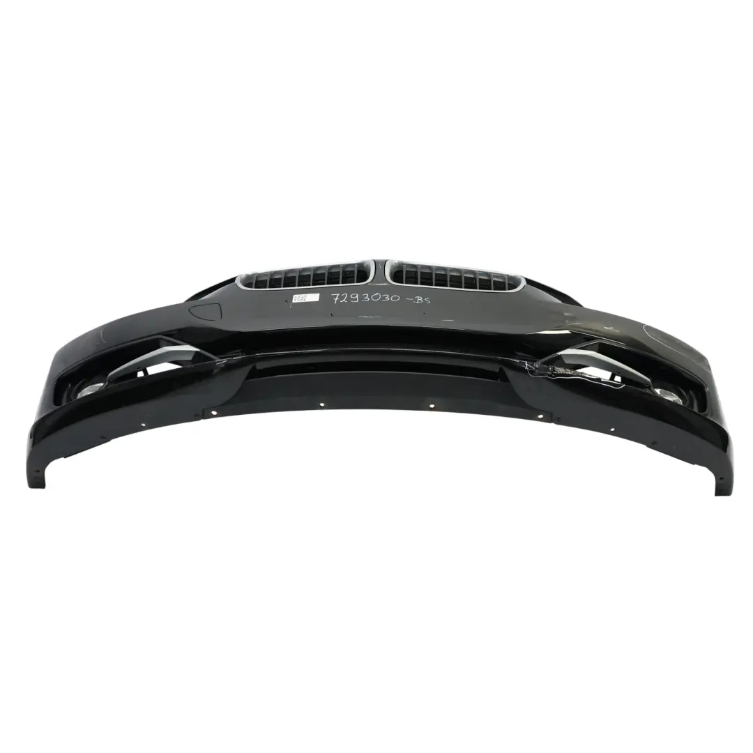 BMW F30 F31 Front Bumper Lines Trim Panel Black Sapphire Metallic - 475 - SKU 7293030-BS - Part number 7293030
