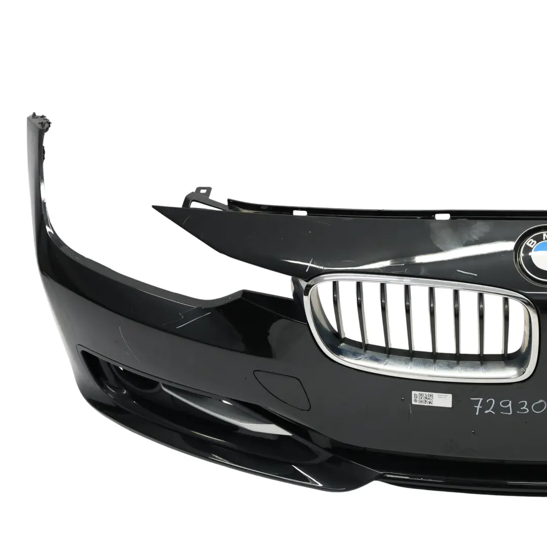 Przedni Zderzak Lines Black Sapphire Czarny Metalik - 475 do BMW F30 F31 o numerze 7293030 BMW F30 F31 Przedni Zderzak Lines Black Sapphire Czarny Metalik - 475 - SKU 7293030-BS - Numer Części 7293030