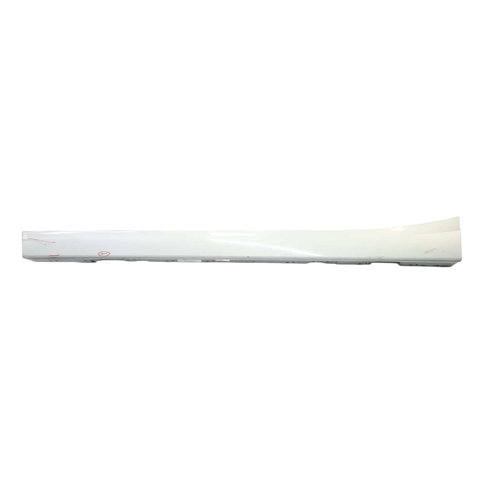 BMW F20 Side Skirt Sill Strip Left N/S Glaciersilber Silver Metallic - A83