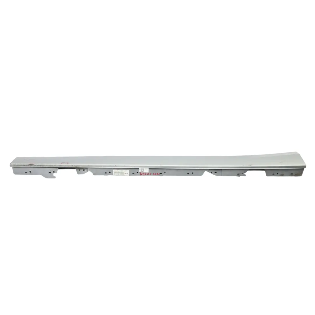 BMW F20 Striscia di soglia laterale sinistra Glaciersilber Silver Metallic - A83 - SKU 7293553-GSB1 - Numero di parte 7293553