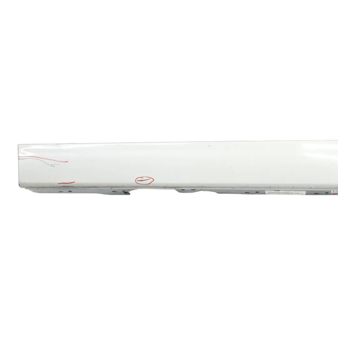BMW F20 Side Skirt Sill Strip Left N/S Glaciersilber Silver Metallic - A83 - SKU 7293553-GSB1 - Part number 7293553