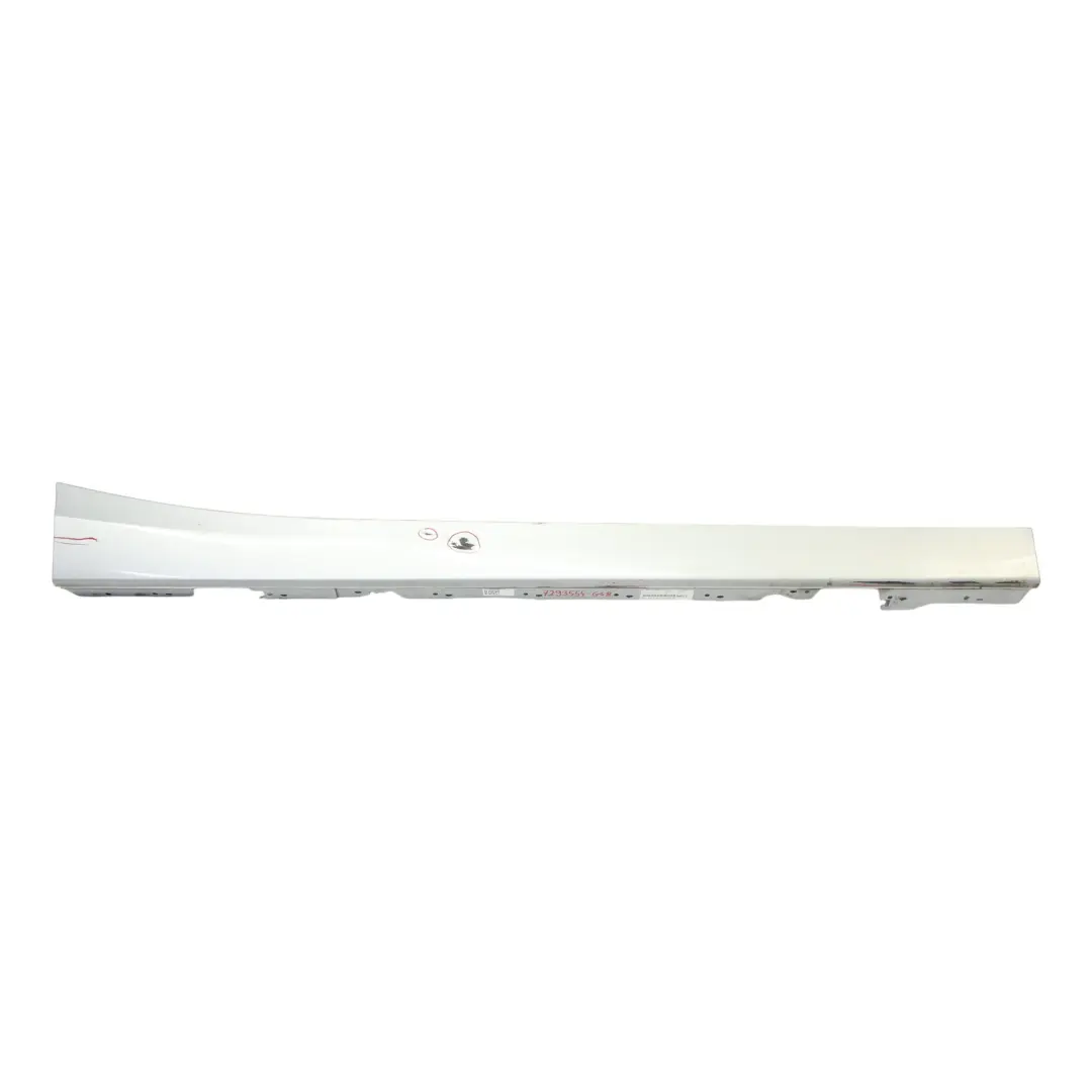 BMW F20 Striscia davanzale Gonna laterale destra Glacier Silver - A83 - SKU 7293554-GSB - Numero di parte 7293554