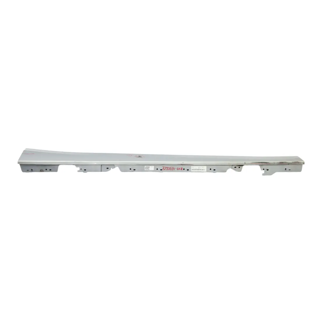 BMW F20 Striscia davanzale Gonna laterale destra Glacier Silver - A83 - SKU 7293554-GSB - Numero di parte 7293554