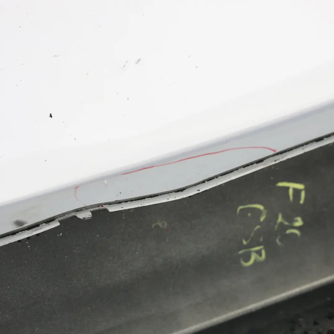 BMW F20 Striscia davanzale Gonna laterale destra Glacier Silver - A83 - SKU 7293554-GSB - Numero di parte 7293554