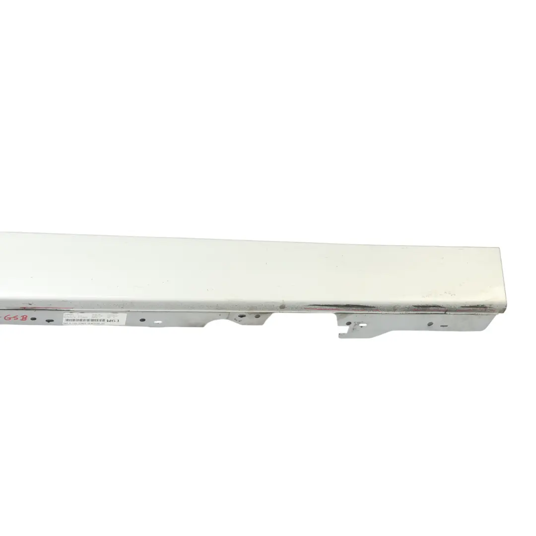 BMW F20 Striscia davanzale Gonna laterale destra Glacier Silver - A83 - SKU 7293554-GSB - Numero di parte 7293554