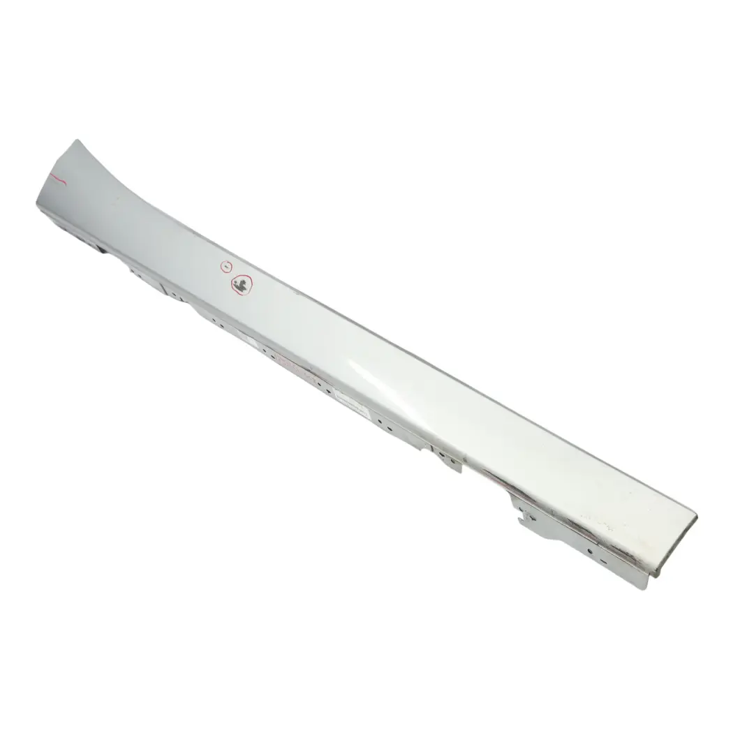 BMW F20 Striscia davanzale Gonna laterale destra Glacier Silver - A83 - SKU 7293554-GSB - Numero di parte 7293554