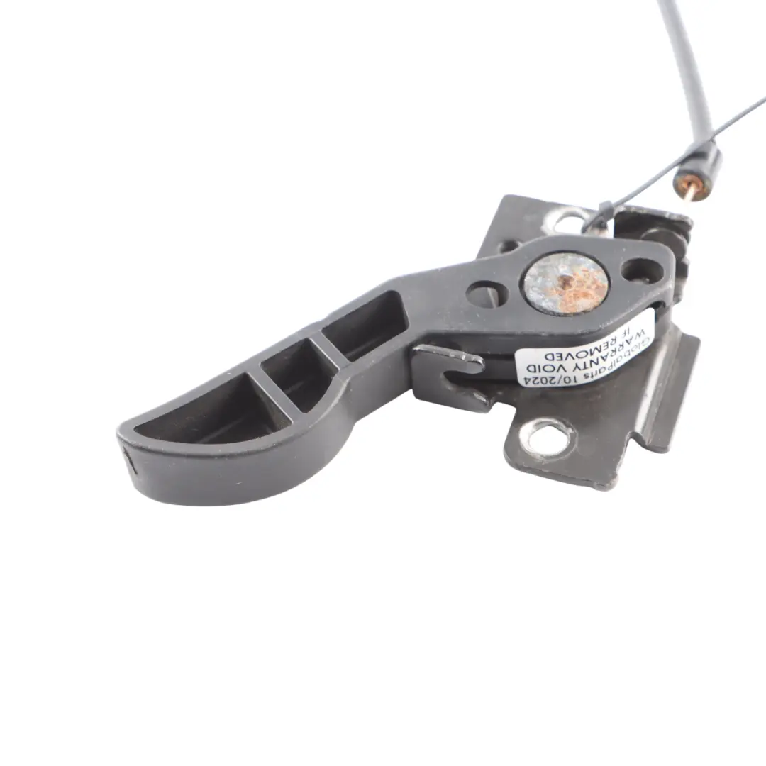 Bonnet Release Catch BMW X5 F15 X6 F16 Hood Catch Mount Bracket Cable to with Part number 7294536 Bonnet Release Catch BMW X5 F15 X6 F16 Hood Catch Mount Bracket Cable - SKU 7294536 - Part number 7294536