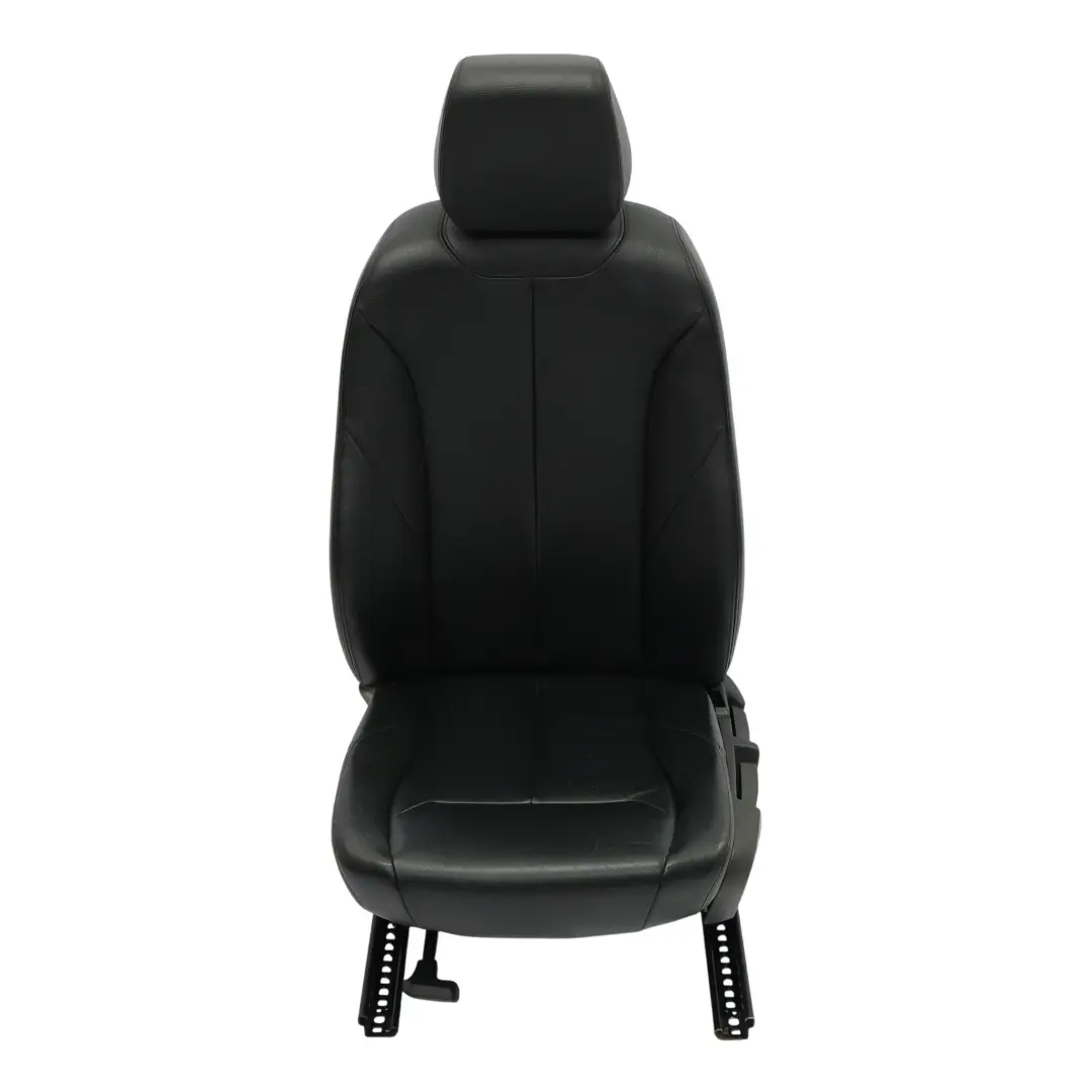 Fotel Przedni Skórzany Skóra Dakota Black Lewy do BMW F20 o numerze 7295109 BMW F20 Fotel Przedni Skórzany Skóra Dakota Black Lewy - SKU 7295109-8 - Numer Części 7295109