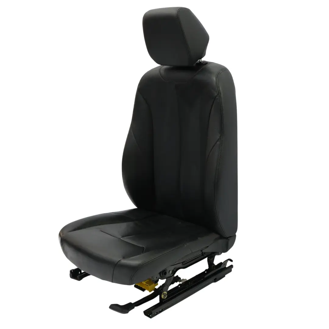 Fotel Przedni Skórzany Skóra Dakota Black Prawy do BMW F20 o numerze 7295110 BMW F20 Fotel Przedni Skórzany Skóra Dakota Black Prawy - SKU 7295110-10 - Numer Części 7295110