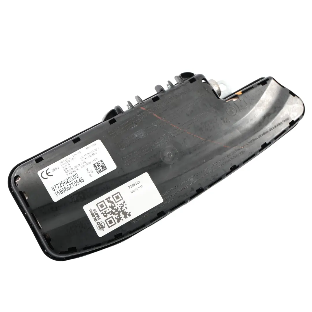 BMW X5 F15 X6 F16 Modulo Aria Laterale Sedile Anteriore Sinistro Nero - SKU 7296221 - Numero di parte 7296221