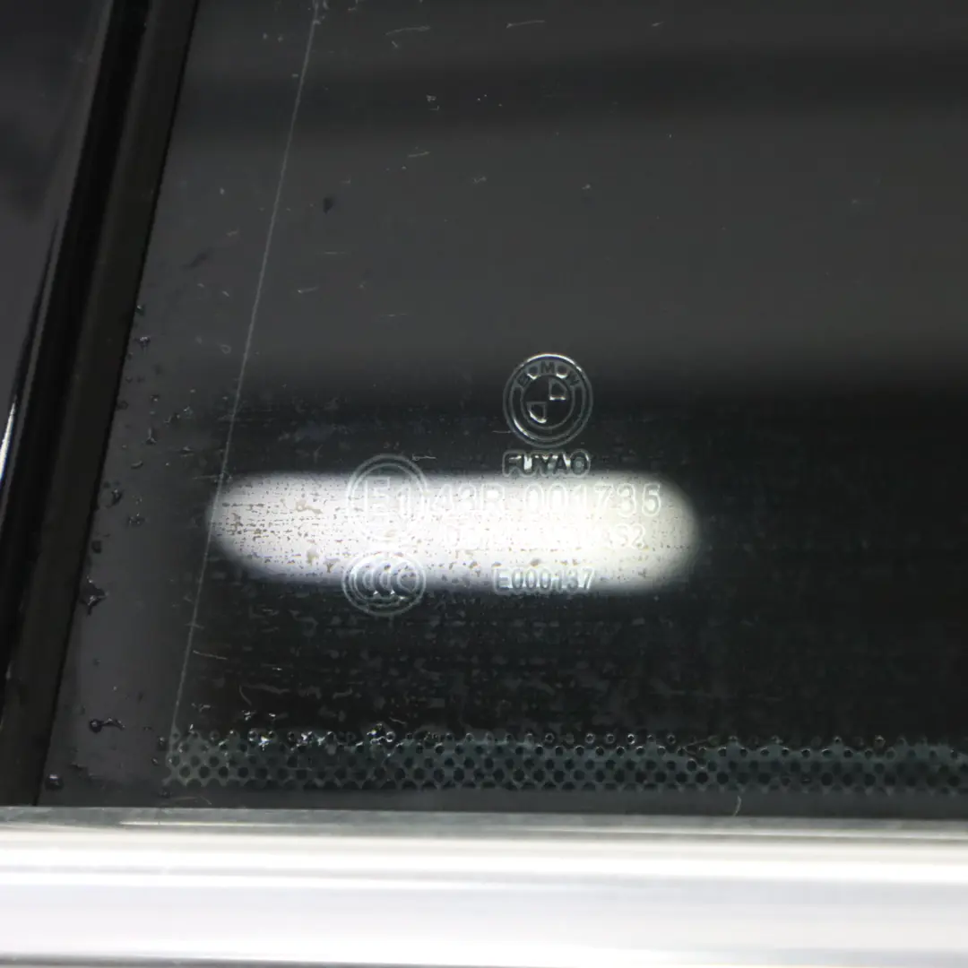 Left Door BMW F31 Touring N/S Glacier Silber Silver Metallic - A83 to Rear with Part number 7298525 Rear Left Door BMW F31 Touring N/S Glacier Silber Silver Metallic - A83 - SKU 7298525-GSB - Part number 7298525