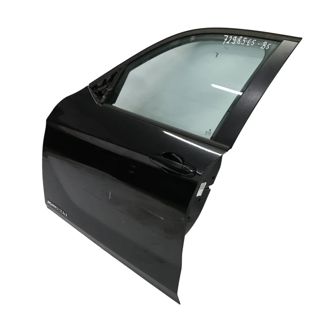  Tür BMW F30 F31 Vorne Links Schwarz Saphir Metallic - 475 - SKU 7298565-BS - Teilenummer 7298565