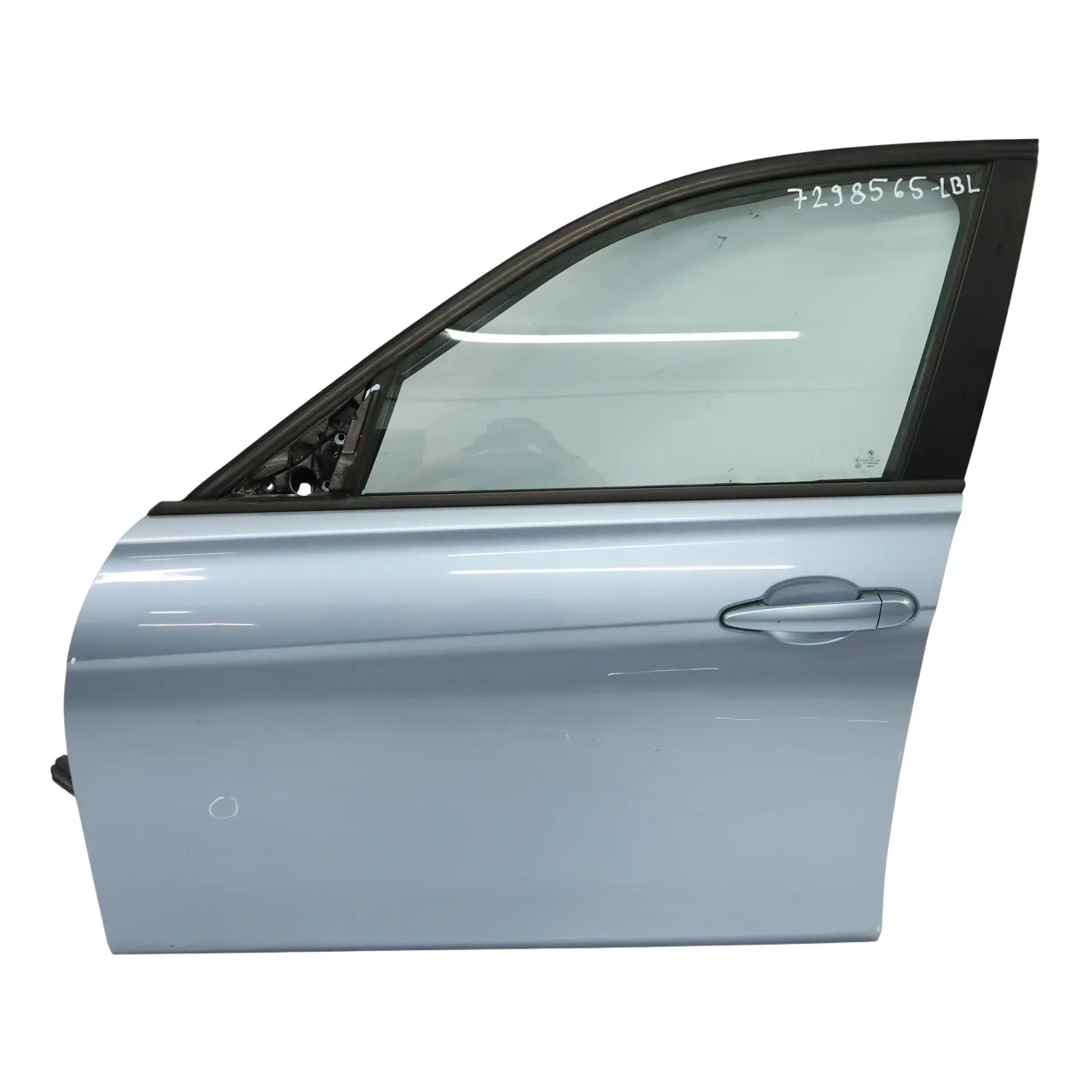 Door BMW F30 F31 Front Left N/S Liquid Blue Metallic - B40