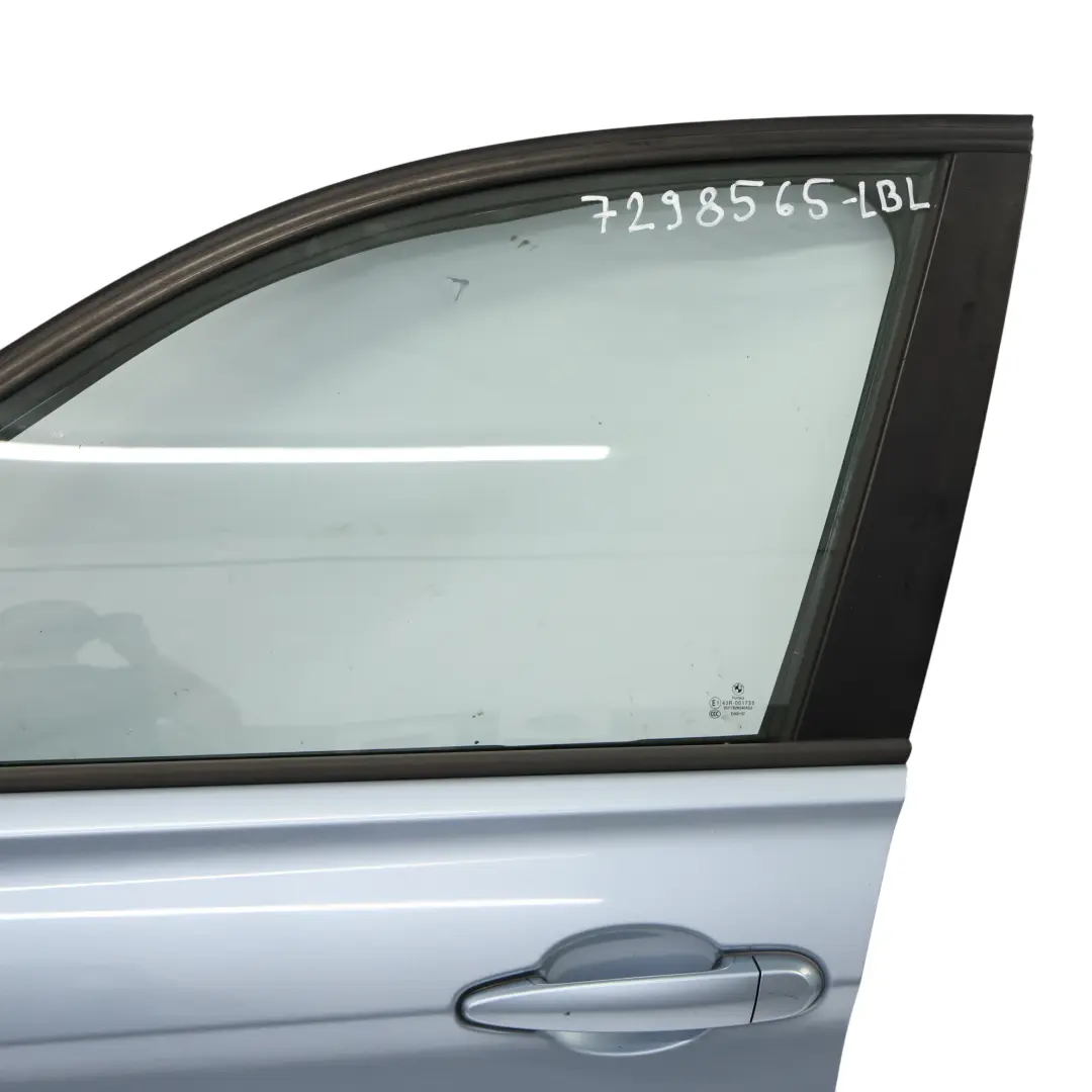 Tür BMW F30 F31 Vorne Links Liquid Blue Metallic Blau - B40 für mit Teilenummer 7298565 Tür BMW F30 F31 Vorne Links Liquid Blue Metallic Blau - B40 - SKU 7298565-LBL - Teilenummer 7298565