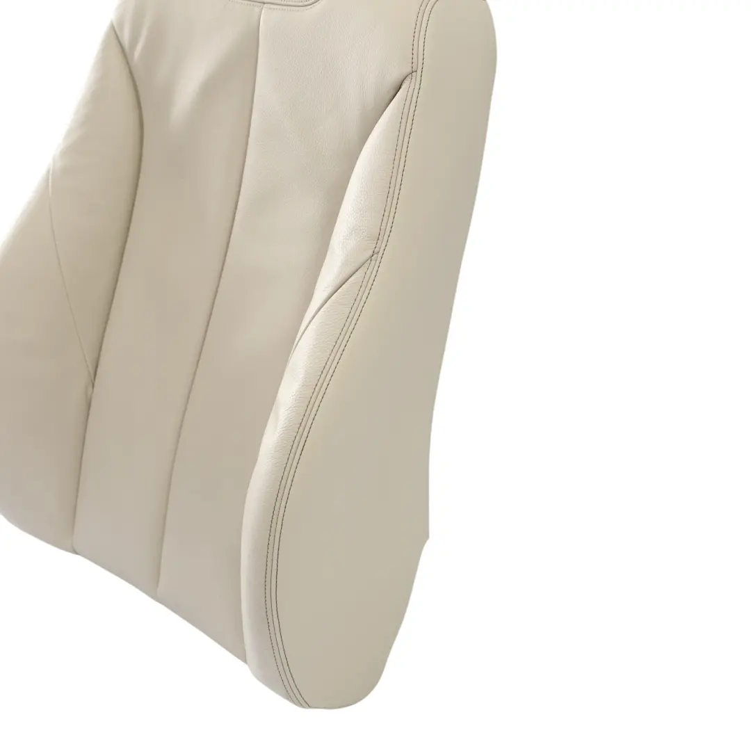 Front Right Sport Seat O/S Backrest Cover Leder Dakota Oyster Heated to BMW F30 F31 with Part number 7303715 BMW F30 F31 Front Right Sport Seat O/S Backrest Cover Leder Dakota Oyster Heated - SKU 7303715 - Part number 7303715