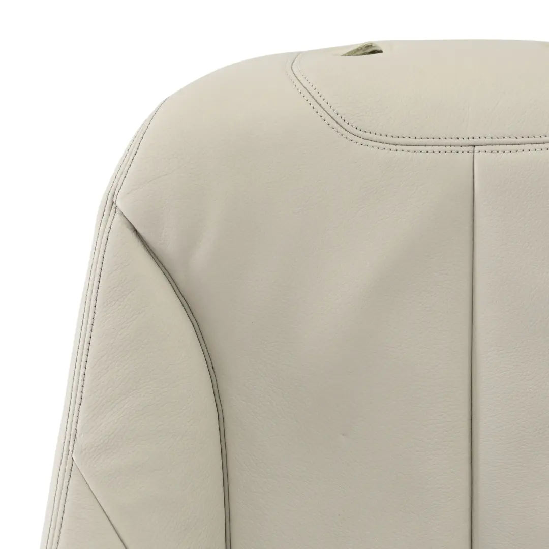 Couvre-dossier de siège sport avant droit Cuir Dakota Oyster Chauffé pour BMW F30 F31 à propos du numéro de pièce 7303715 BMW F30 F31 Couvre-dossier de siège sport avant droit Cuir Dakota Oyster Chauffé - SKU 7303715 - Numéro de pièce 7303715