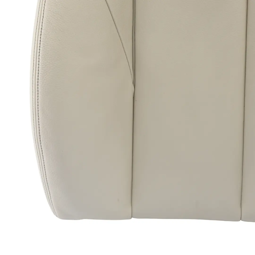 BMW F30 F31 Front Right Sport Seat O/S Backrest Cover Leder Dakota Oyster Heated - SKU 7303715 - Part number 7303715
